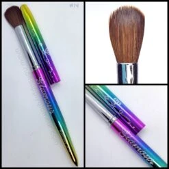 #14 100% Kolinsky Nail Brush (Diamond Rainbow)