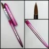 #14 100% Kolinsky Nail Brush (Pink Lux) 1 #14 100% Kolinsky Nail Brush (Pink Lux) -NAIL BRUSHES Shop 14PL 49 2