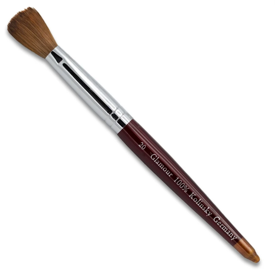 #20 100% Kolinsky Nail Brush (Wood) 5 #20 100% Kolinsky Nail Brush (Wood) - Image 3