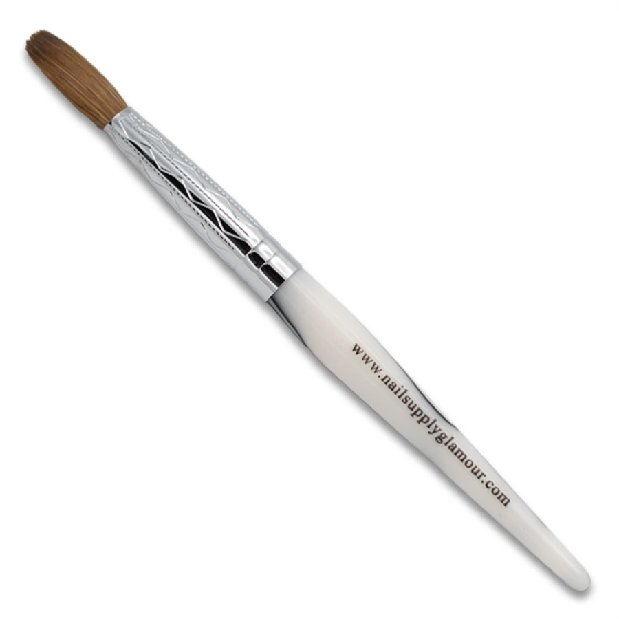 #20 100% Kolinsky Nail Brush (Marble) 3 #20 100% Kolinsky Nail Brush (Marble)