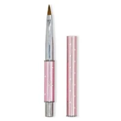 #2 100% Kolinsky 3D Nail Brush (Metallic Pink) 7 #2 100% Kolinsky 3D Nail Brush (Metallic Pink) -NAIL BRUSHES Shop 23DMP 75 3