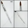 #8 100% Kolinsky Nail Brush (Clear) -NAIL BRUSHES Shop 8C 8 2