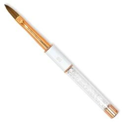 #8 100% Kolinsky Nail Brush (Clear Diamonds) 7 #8 100% Kolinsky Nail Brush (Clear Diamonds) -NAIL BRUSHES Shop 8CD 72 2