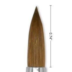 #8 100% Kolinsky Nail Brush (Pink Ombre) 7 #8 100% Kolinsky Nail Brush (Pink Ombre) -NAIL BRUSHES Shop 8PO 88 3