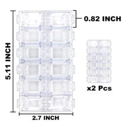 Crystal Nail Art Tool And Storage Bundle (White) #10 -NAIL BRUSHES Shop B 10 3