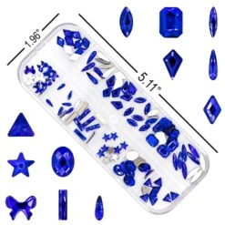 Blue Crystals Bundle #14 -NAIL BRUSHES Shop B 14 4