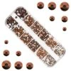 Rose Gold Crystals Bundle #18 -NAIL BRUSHES Shop B 18 5