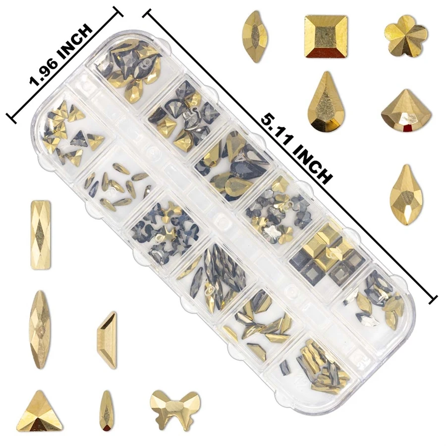 Gold Crystals Bundle #3 5 Gold Crystals Bundle #3 - Image 3