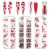 Red Crystals Bundle #5 -NAIL BRUSHES Shop B 5 2
