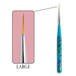 Flower Handle Nail Art Brush Set 3pcs -NAIL BRUSHES Shop BS 64 5