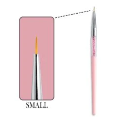 Diamond Handle Nail Art Brush Set 3pcs -NAIL BRUSHES Shop BS 66 3