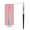 Diamond Handle Nail Art Brush Set 3pcs -NAIL BRUSHES Shop BS 66 5