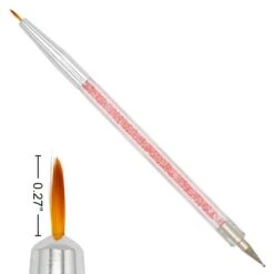 Diamond Handle Synthetic Brush Set 5pcs -NAIL BRUSHES Shop BS 68 3