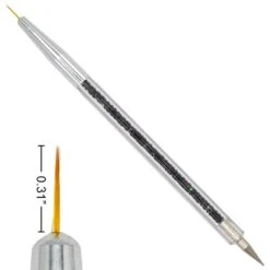 Diamond Handle Synthetic Brush Set 5pcs -NAIL BRUSHES Shop BS 68 4