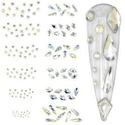 Starry Crystal Shapes / Sizes Mix