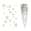 CRYSTALS WHITE OPAL SIZE 4,6,8,10,12,16 -NAIL BRUSHES Shop C 118 2