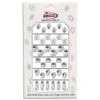Glamour Crystal Shapes Mix ( Clear ) -NAIL BRUSHES Shop C 134 3
