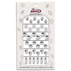 Glamour Crystal Shapes Mix ( Clear )