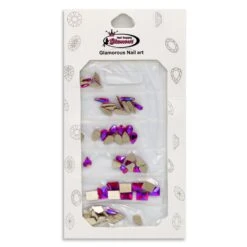 Glamour Crystal Shapes Mix ( Fuchsia AB )