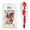 Red Crystal Shapes / Mix Sizes -NAIL BRUSHES Shop C 167 2