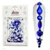 Blue Crystal Shapes / Mix Sizes 2 Blue Crystal Shapes / Mix Sizes -NAIL BRUSHES Shop C 170 2