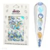 Opal Blue Crystal Shapes / Mix Sizes -NAIL BRUSHES Shop C 173 2