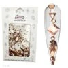 Rose Gold Crystal Shapes / Mix Sizes -NAIL BRUSHES Shop C 174 2