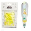 Yellow Crystal Shapes / Mix Sizes -NAIL BRUSHES Shop C 179 2