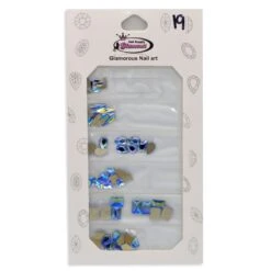 Glamour Crystal Shapes Mix ( Lt Purple AB )