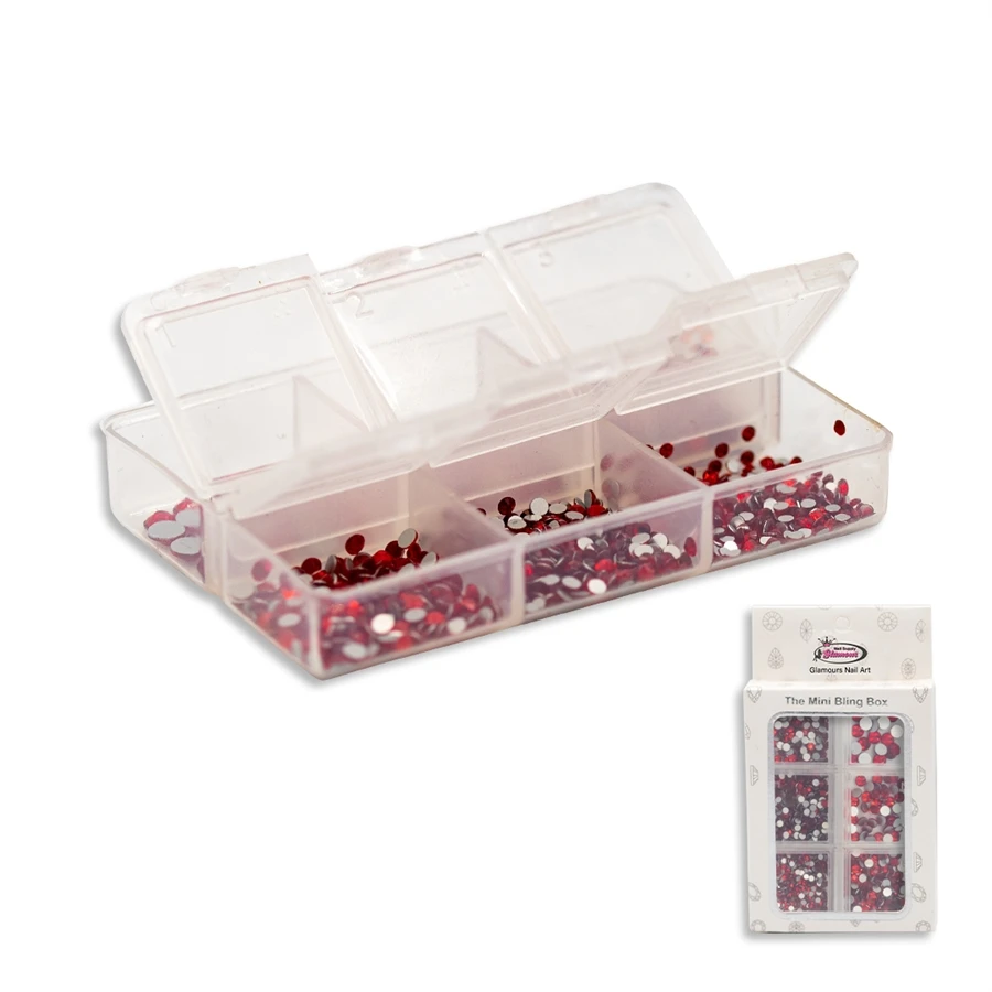 The Mini Bling Box Crystals (Lt Siam) 3 The Mini Bling Box Crystals (Lt Siam)