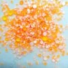 Crystals MIX SIZES ( NEON LT ORANGE ) 1440 Pcs 2 Crystals MIX SIZES ( NEON LT ORANGE ) 1440 Pcs -NAIL BRUSHES Shop C 65 2