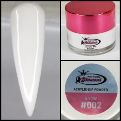 Glamour 2 In 1 Acrylic & Dip Powder SNOW #002 1/2oz
