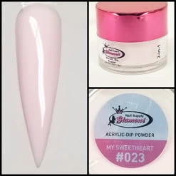 Glamour 2 In 1 Acrylic & Dip Powder MY SWEETHEART #023 1/2oz