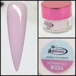 Glamour 2 In 1 Acrylic & Dip Powder VICTORIAN SILK #024 1/2oz