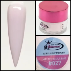 Glamour 2 In 1 Acrylic & Dip Powder MELTED ICEREAM #027 1/2oz