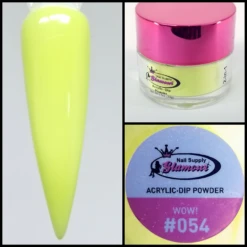 Glamour 2 In 1 Acrylic & Dip Powder WOW! #054 1/2oz