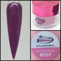 Glamour 2 In 1 Acrylic & Dip Powder LOVE THIS COLOR #069 1/2oz