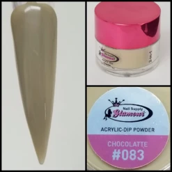 Glamour 2 In 1 Acrylic & Dip Powder CHOCOLATTE #083 1/2oz