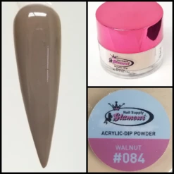 Glamour 2 In 1 Acrylic & Dip Powder WALNUT #084 1/2oz