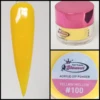 Glamour 2 In 1 Acrylic & Dip Powder YELLOW MELLOW #100 1/2oz -NAIL BRUSHES Shop G A100 2