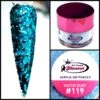 Glamour 2 In 1 Acrylic & Dip Glitter WATER DUST #119 1/2oz -NAIL BRUSHES Shop G A119 2