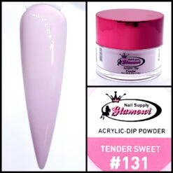 Glamour 2 In 1 Acrylic & Dip Powder TENDER SWEET #131 1/2oz