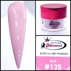 Glamour 2 In 1 Acrylic & Dip Powder NUE #135 1/2oz