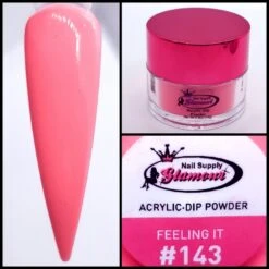 Glamour 2 In 1 Acrylic & Dip Powder FEELING IT #143 1/2oz