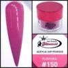 Glamour 2 In 1 Acrylic & Dip Powder PURPURA #150 1/2oz -NAIL BRUSHES Shop G A150 2