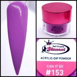 Glamour 2 In 1 Acrylic & Dip Powder CAN IT BE #153 1/2oz