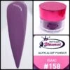 Glamour 2 In 1 Acrylic & Dip Powder ISAAC #158 1/2oz -NAIL BRUSHES Shop G A158 2