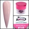 Glamour 2 In 1 Acrylic & Dip Powder NAKED AND ALL #168 1/2oz -NAIL BRUSHES Shop G A168 2