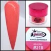Glamour 2 In 1 Acrylic & Dip Glitter AMAZING #210 1/2oz -NAIL BRUSHES Shop G A210 2