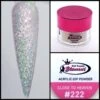 Glamour 2 In 1 Acrylic & Dip Glitter CLOSE TO HEAVEN #222 1/2oz -NAIL BRUSHES Shop G A222 2